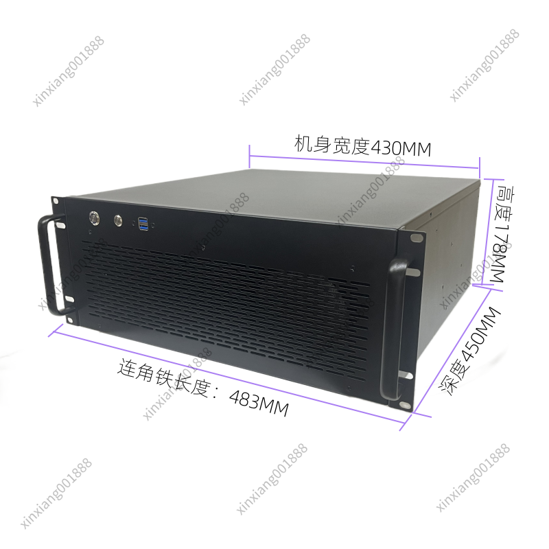 8 Gpu 4U Server Chassis - Obudowa serwerowa 4U, zasilacz 3.0U ATX,