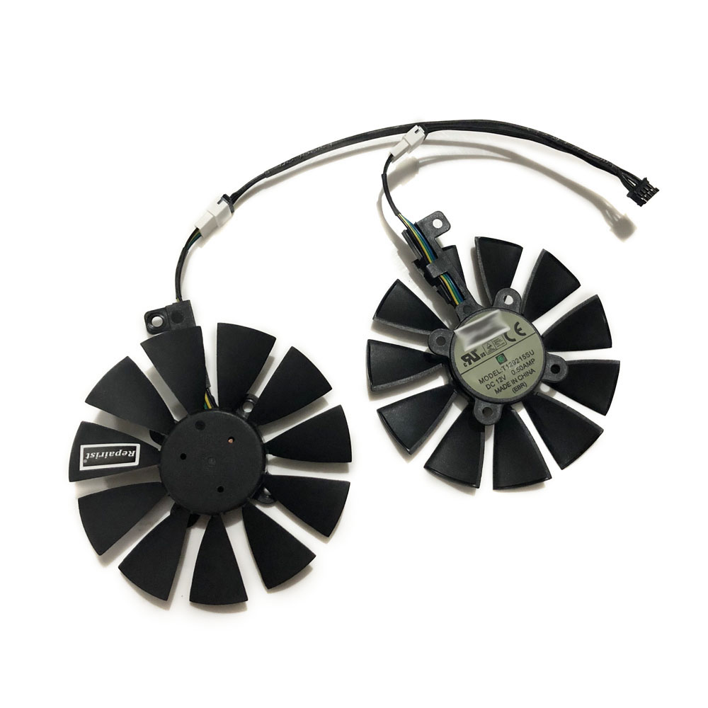 Rx 580 8Gb 2048Sp Gpu - 2 sztuk/zestaw, wentylator kart graficznych, T129215SU