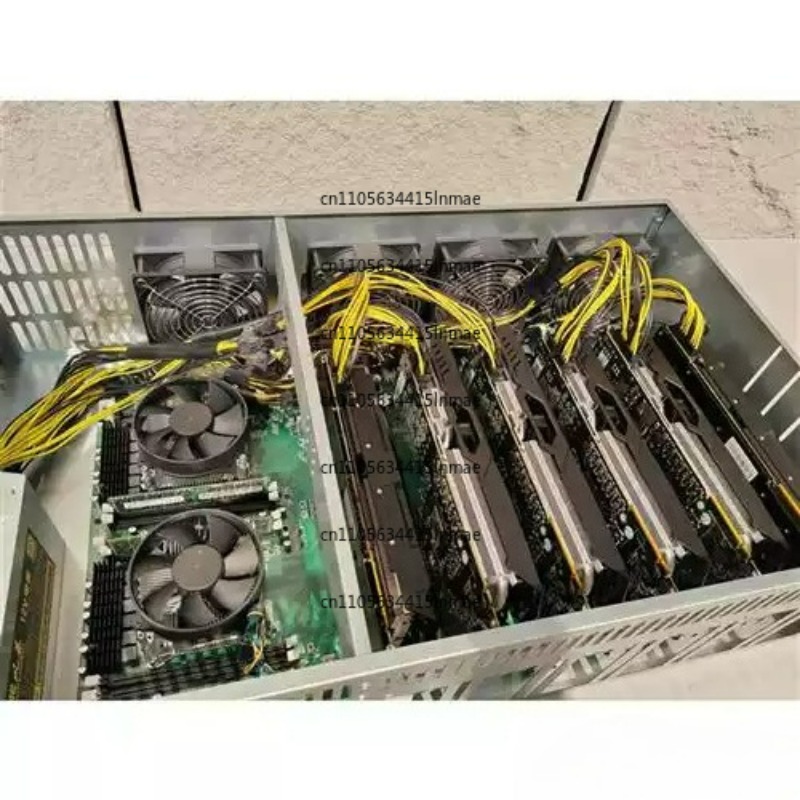 8 Gpu 4U Server Chassis - Komputer sterujący, wentylator o wysokiej wydajności,