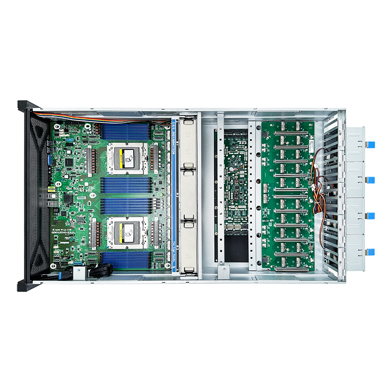 Wysokiej jakości aluminiowa ob – 8 Gpu 4U Server Chassis recenzja i cena