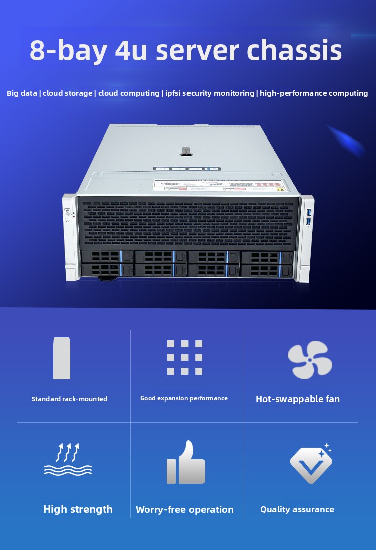 Obudowa NAS serwera GPU do szt – 8 Gpu 4U Server Chassis recenzja i cena