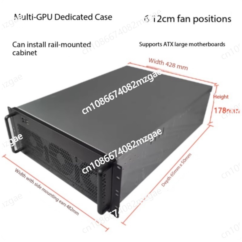 Obudowa na karty graficzne 4U, – 8 Gpu 4U Server Chassis recenzja i cena